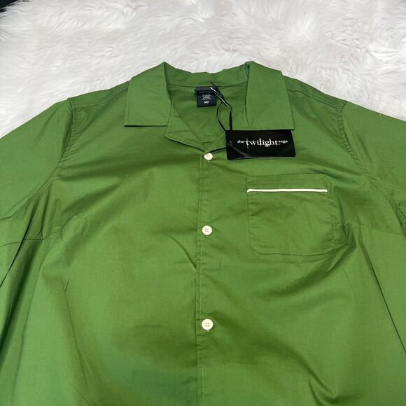 Copied - TWILIGHT SAGA BELLA WOVEN BUTTON DOWN SHIRT BOWLING SHIRT CULLEN COVEN - Picture 4 of 7